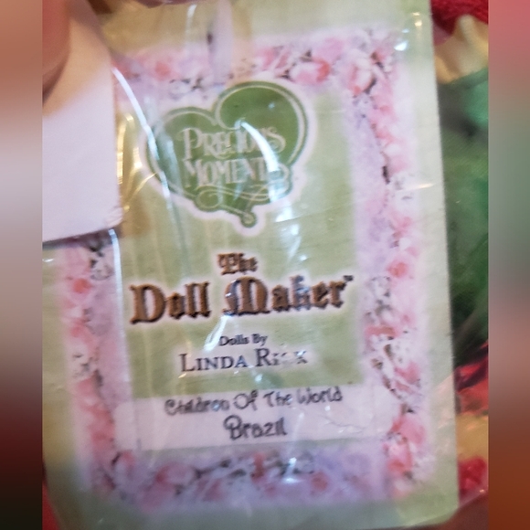 New Precious Moments doll with stand Children of the World Brazil Collectible - Picture 3 of 6